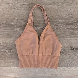 Good Karma Crop Tank Desert Dune (Size XS/S)